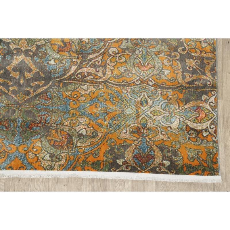 Art & Craft Distressed Geometric Turkish Area Rugs Living Room