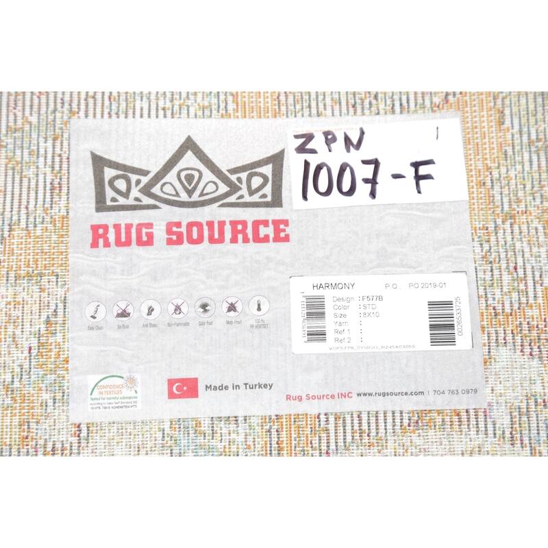Art & Craft Distressed Geometric Turkish Area Rugs Living Room