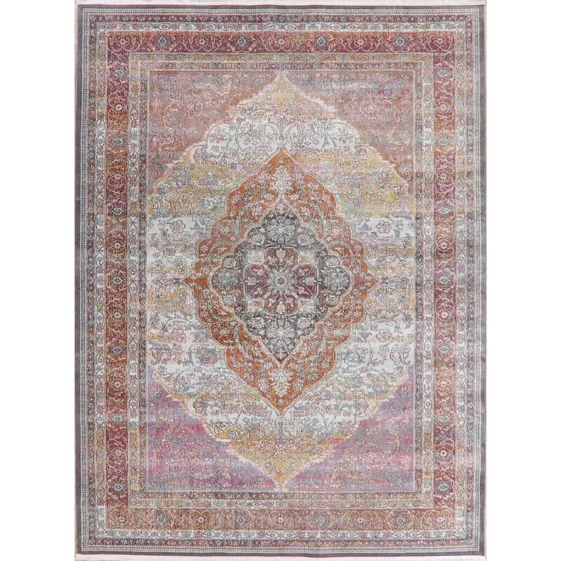 Traditional Floral Distressed Turkish Oriental Area Rugs Home Decor