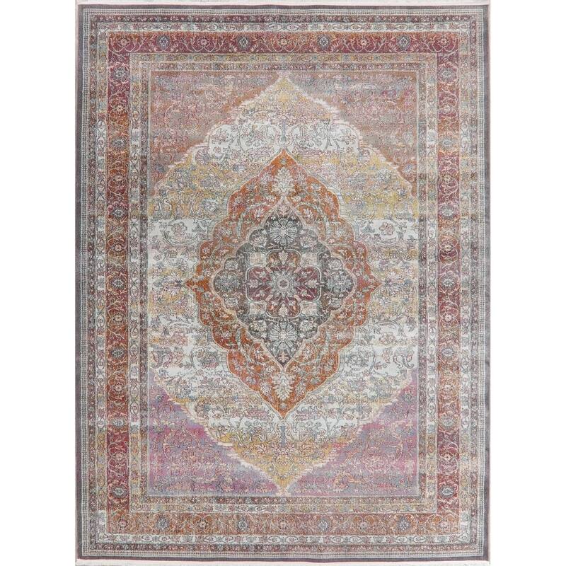 Traditional Floral Distressed Turkish Oriental Area Rugs Home Decor