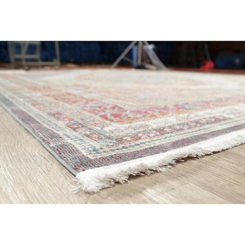 Traditional Floral Distressed Turkish Oriental Area Rugs Home Decor