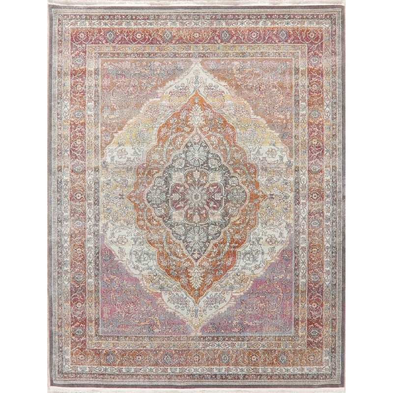 Traditional Floral Distressed Turkish Oriental Area Rugs Home Decor