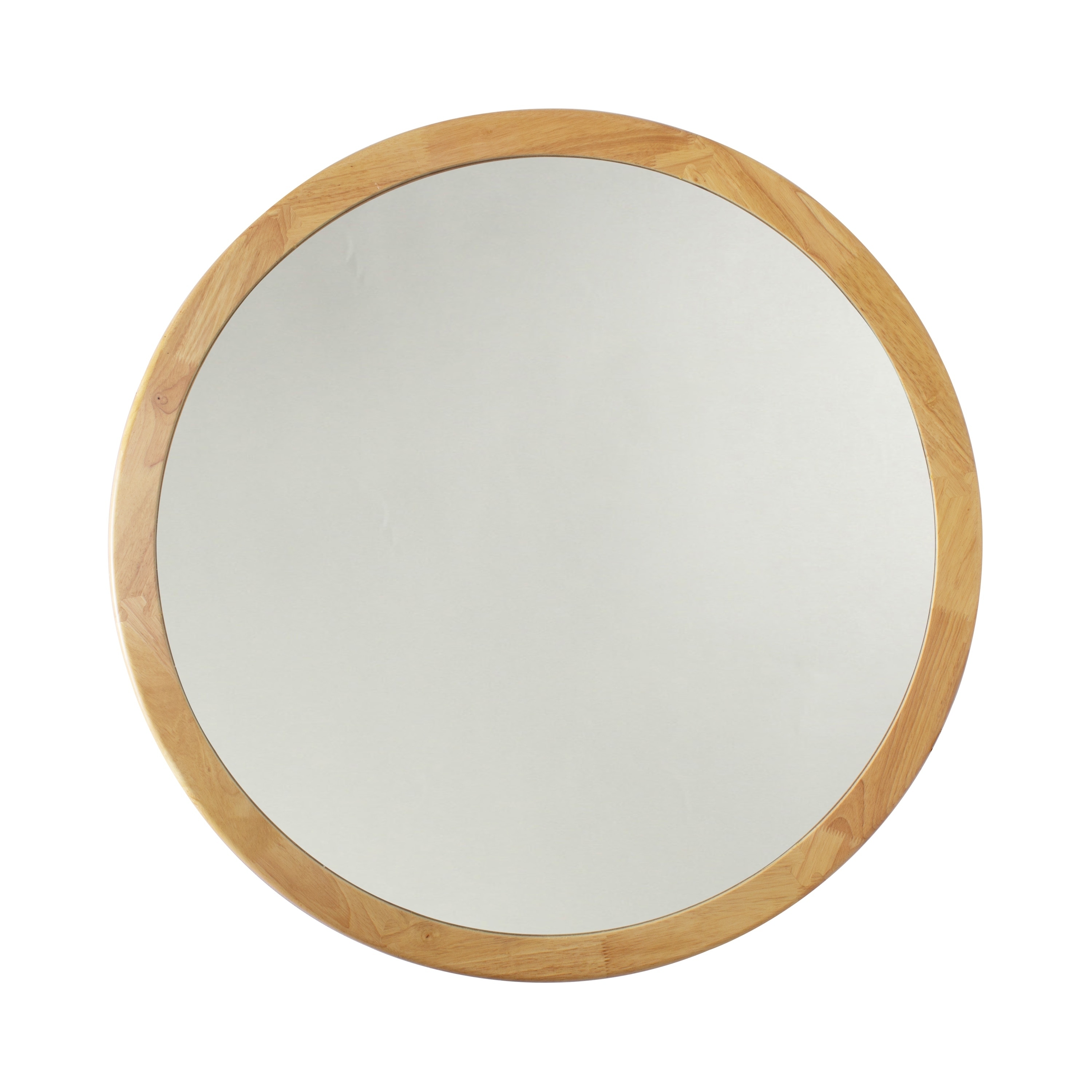 Carson Carrington Salungen Maple Wall-mounted Round Accent Mirror On Sale  Bed Bath  Beyond 29869540