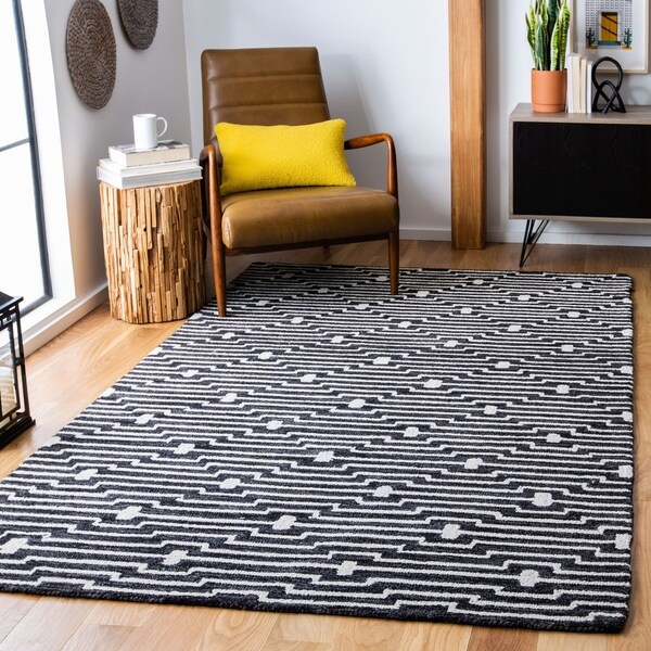Safavieh Handmade Micro-Loop Bryann Transitional Wool Rug-