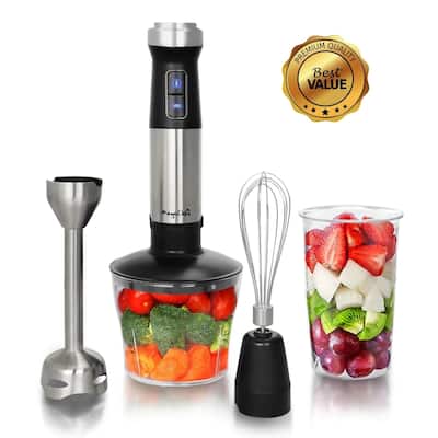 MegaChef 4 in 1 Multipurpose Immersion Hand Blender