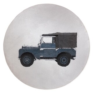 WESLEY VINTAGE LAND ROVER Area Rug by Kavka Designs - Bed Bath & Beyond ...