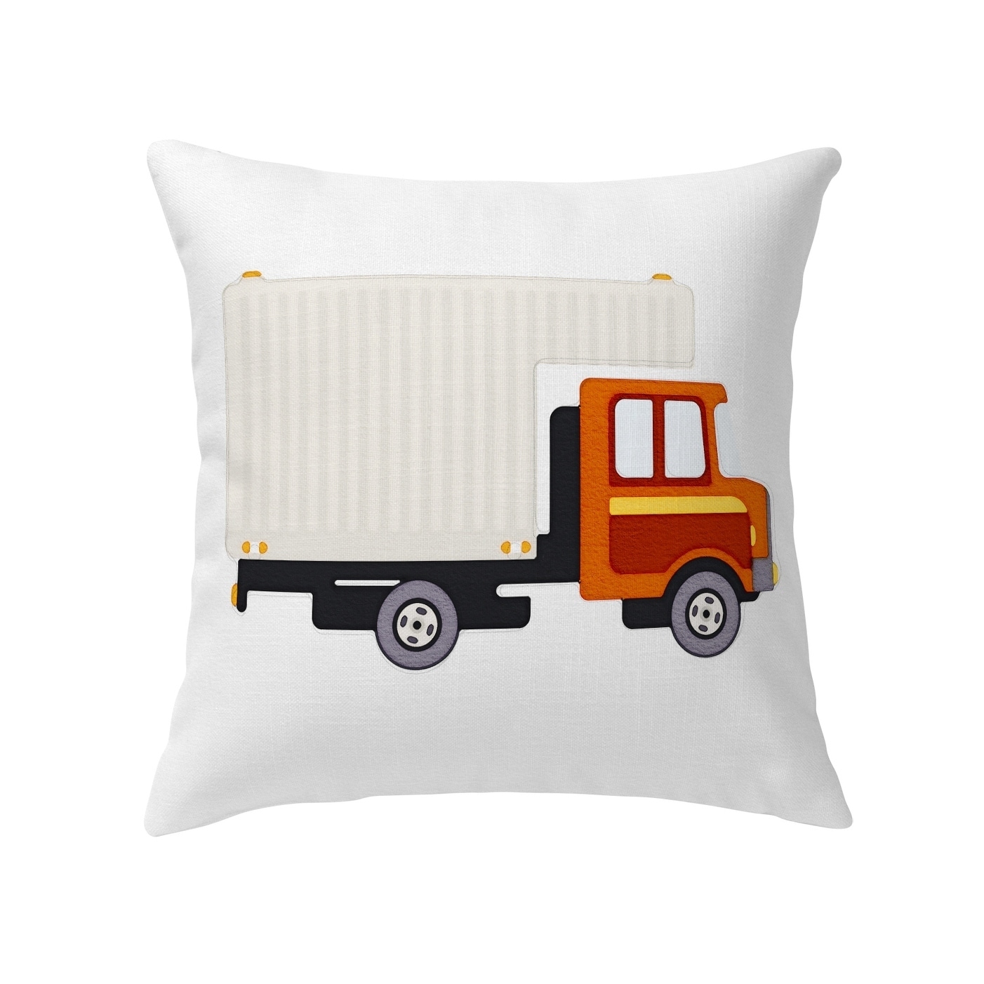 truck throw pillow