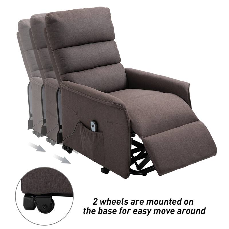 Power Lift Assist Recliner Chair with Remote On Sale Bed