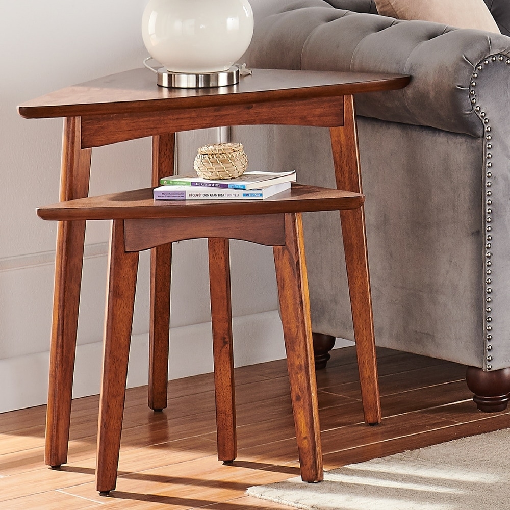 triangle nesting coffee tables