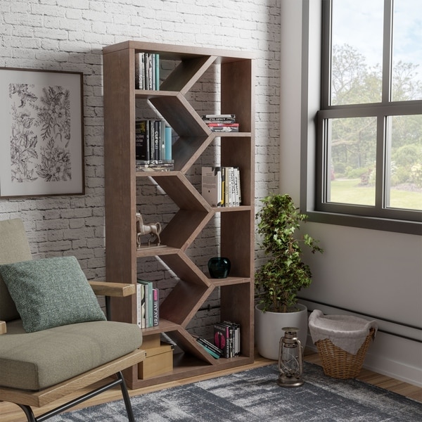 Carson Carrington Hogfors Modern 9-shelf Display Bookcase