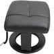 Thumbnail 9, PU Leather Massage Swivel Recliner Chair and Ottoman. Changes active main hero.