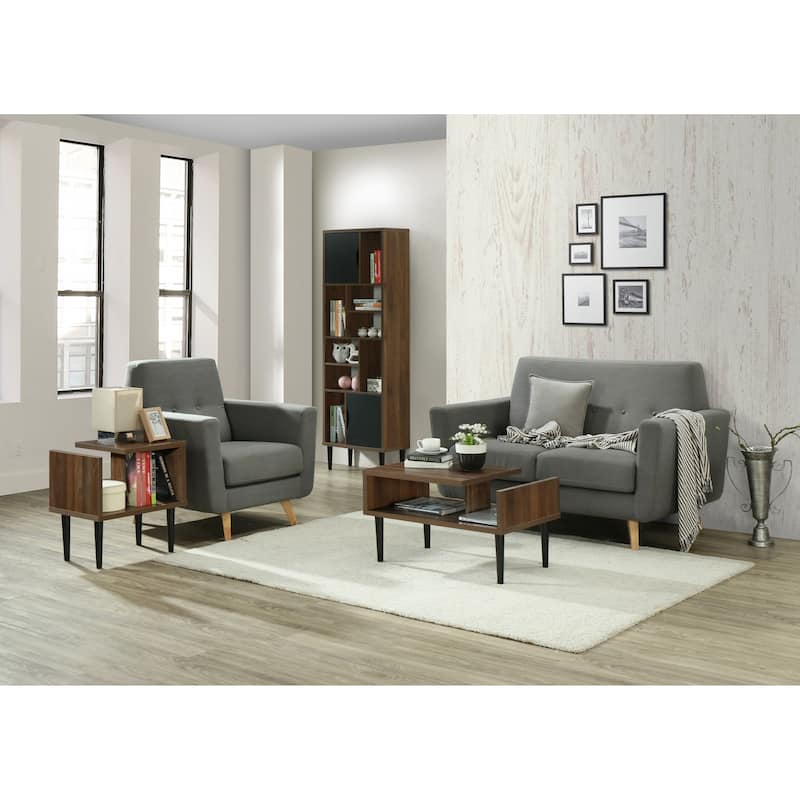 Carson Carrington Parismala Mid-century Modern Accent Bookcase