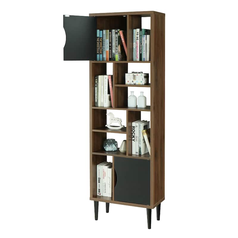 Carson Carrington Parismala Mid-century Modern Accent Bookcase
