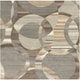 preview thumbnail 82 of 97, Mayflower Handmade Modern Circles Wool Area Rug Brown - 6' Square - Runner/Square