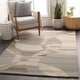 preview thumbnail 37 of 97, Mayflower Handmade Modern Circles Wool Area Rug Brown - 10' x 14' - Runner/Rectangle