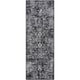 preview thumbnail 25 of 41, Esther Vintage Traditional Area Rug 2'7" x 7'3" Runner - Charcoal