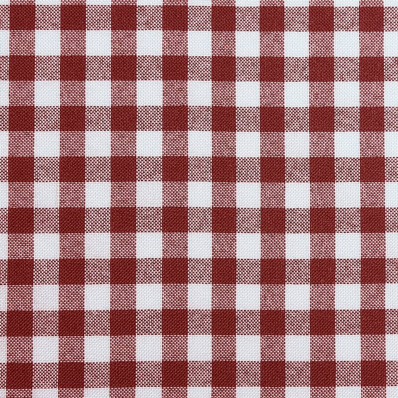 No. 918 Parkham Farmhouse Plaid Semi-Sheer Rod Pocket Kitchen Curtain Valance and Tiers Set