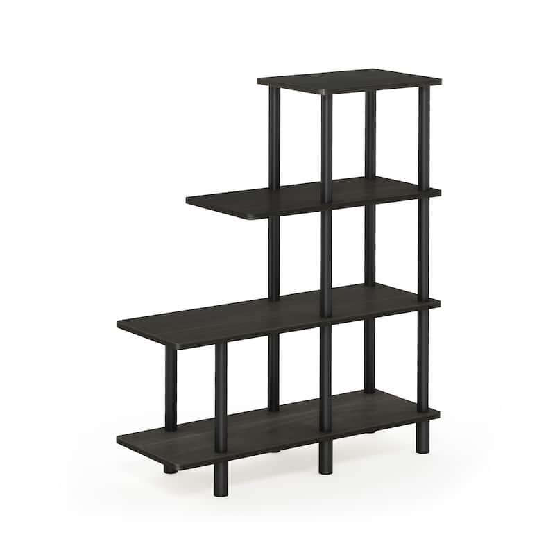 Furinno Turn-N-Tube 4-Tier Cube Ladder Shelf