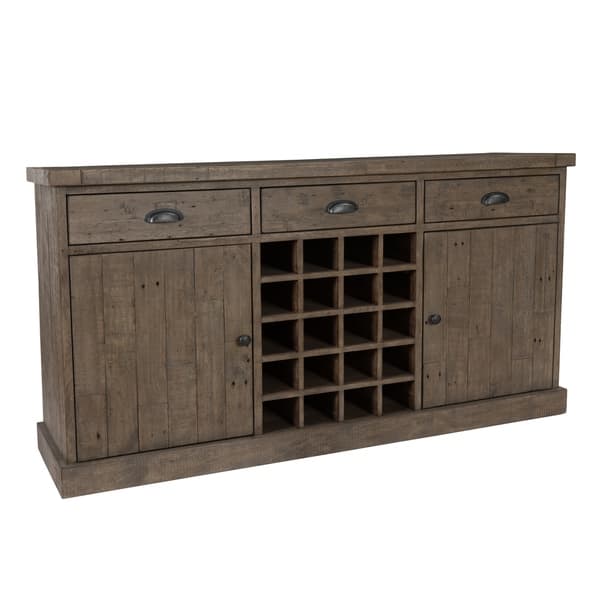 Shop Reclaimed Wood Sideboard With 3 Drawers And 2 Doors