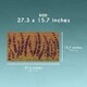 preview thumbnail 6 of 4, Natural Coir Door Mat - All Season Indoor Outdoor Welcome Doormat, Easy Clean