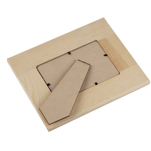 Shop 6 Pack Diy Unfinished Wooden Picture Frame Hold 4 X6 Photo