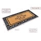 preview thumbnail 33 of 156, Paisley Coir and Rubber Floral Bordered Doormat (30 x 60 in.)
