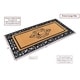 preview thumbnail 21 of 156, Paisley Coir and Rubber Floral Bordered Doormat (30 x 60 in.)