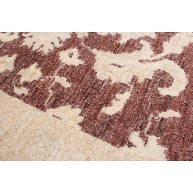 Hand-knotted Chobi Finest Brown Wool Rug - 2'10 x 4'8/2'10" x 4'8"
