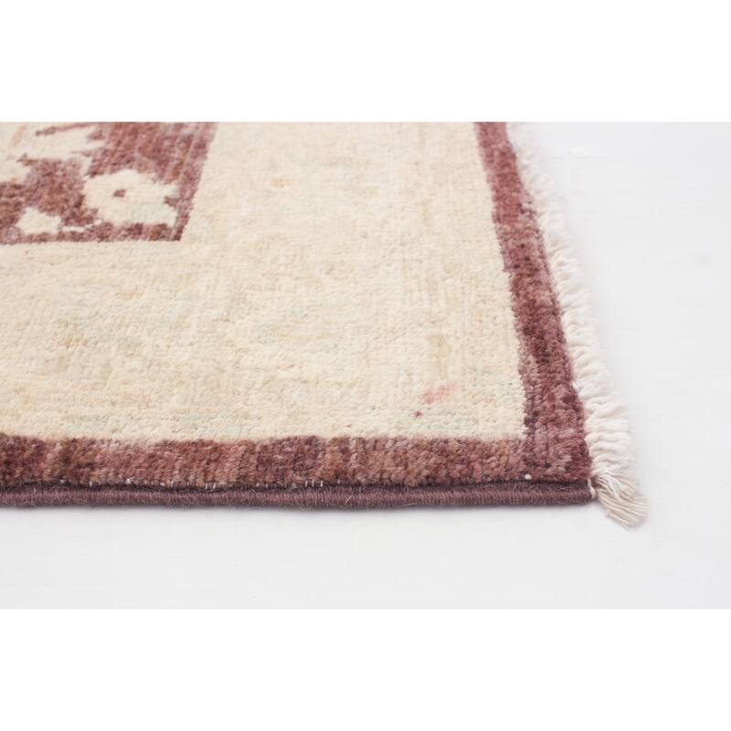 Hand-knotted Chobi Finest Brown Wool Rug - 2'10 x 4'8/2'10" x 4'8"