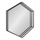 preview thumbnail 11 of 11, Kate and Laurel Felicia Hexagon Mirror - 30x2.5x26