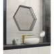 preview thumbnail 3 of 11, Kate and Laurel Felicia Hexagon Mirror - 30x2.5x26