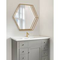 Hexagon Mirrors Shop Online At Overstock