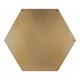 preview thumbnail 8 of 11, Kate and Laurel Felicia Hexagon Mirror - 30x2.5x26