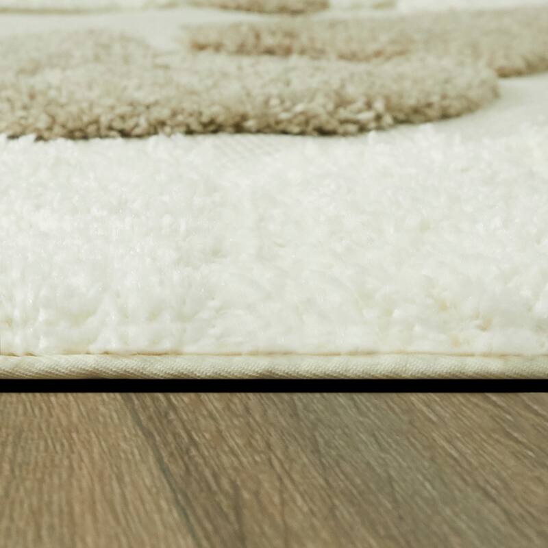 Mod-Tod Animal Round Shag Kids Rug