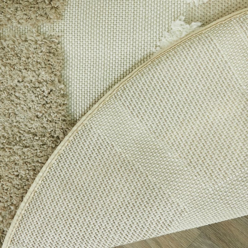 Mod-Tod Animal Round Shag Kids Rug
