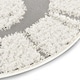 preview thumbnail 13 of 14, Mod-Tod Animal Round Shag Kids Rug