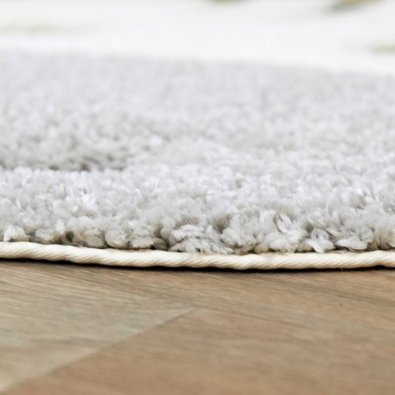 Mod-Tod Animal Round Shag Kids Rug