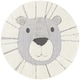 preview thumbnail 12 of 14, Mod-Tod Animal Round Shag Kids Rug