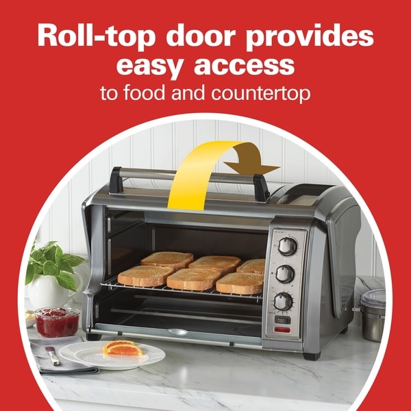 Roll top hotsell toaster oven