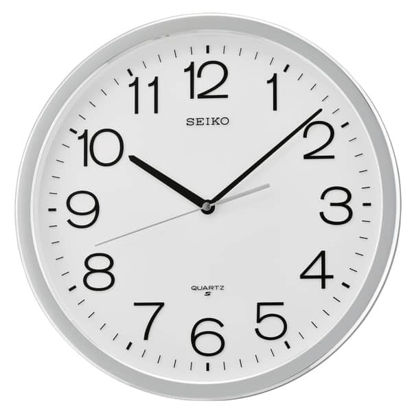 Seiko Classic Numbered Wall Clock - On Sale - Overstock - 29880260