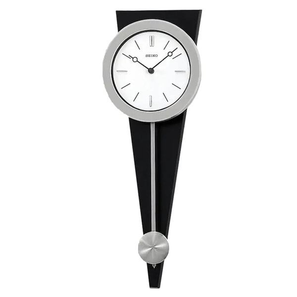 Seiko 23" Modern Art Clock with Pendulum