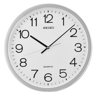 Seiko Classic Numbered Quiet Sweep Wall Clock