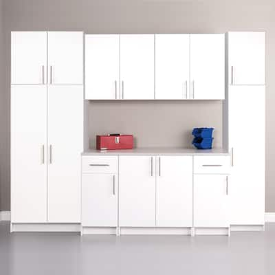 Prepac Elite Storage Cabinet Set A - 9 pc - 112" W x 89" H x 24" D - 112" W x 89" H x 24" D