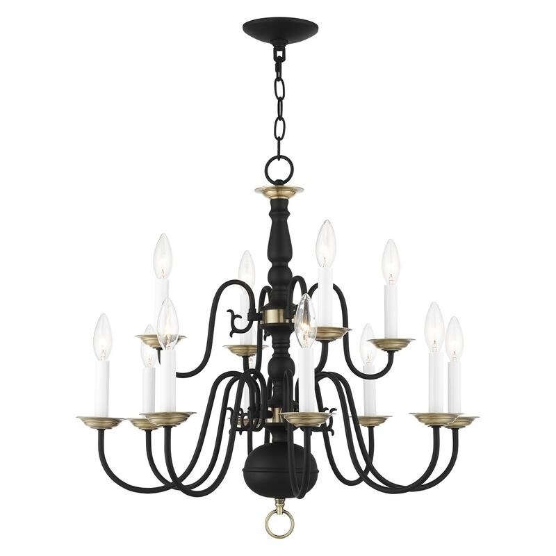 5012-04 Williamsburg - Chandeliers For Bedrooms by Overstock.com