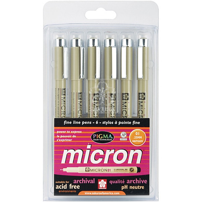 Pigma Micron 0.25 mm Point Pens