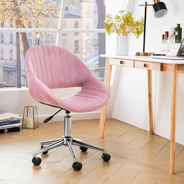 Ovios Cute Desk Chair Plush Velvet Office Chair For Home Or Office Modern Comfortble Nice Task Chair For Computer Desk On Sale Overstock 29888007