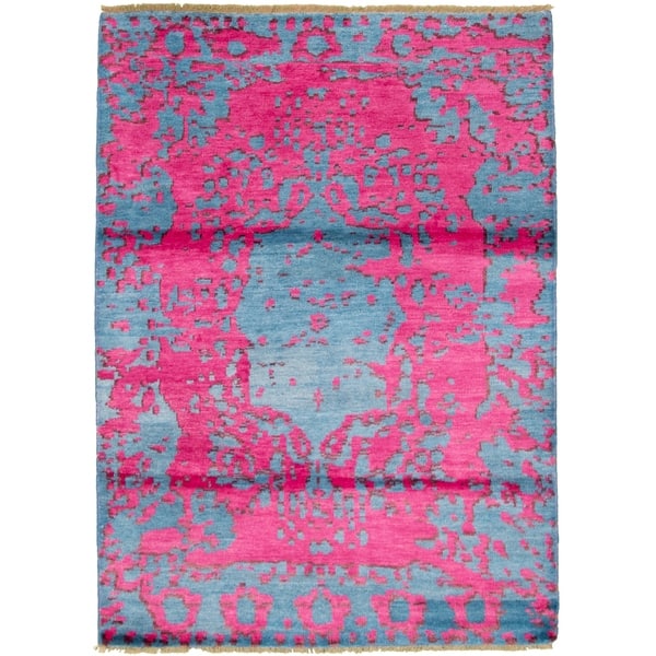 Jules Ushak Casual Grey Rug 5'5 x 7'7 Bedroom 271647 eCarpet Gallery Hand-Knotted Area Rug for Living Room Jules Ushak Casual Grey Rug 5'5 x 7'7 Bedroom 271647 eCarpet Gallery Hand-Knotted Area Rug for Living Room