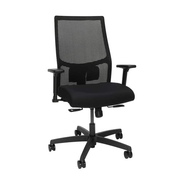 Allsteel Access Desk Chair (Black Mesh) - Used