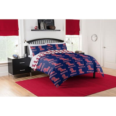 NCAA Mississippi Ole Miss 5-piece Full Bed In a Bag Set