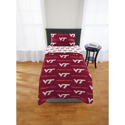 NCAA Virginia Tech Hokies Twin Bed In a Bag Set